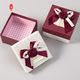 Matt Lamination Opvouwbare geschenkdozen Luxe lint Kartonnen grote geschenkdoos