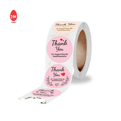 Ronde vorm waterdicht vinyl stickerpapier