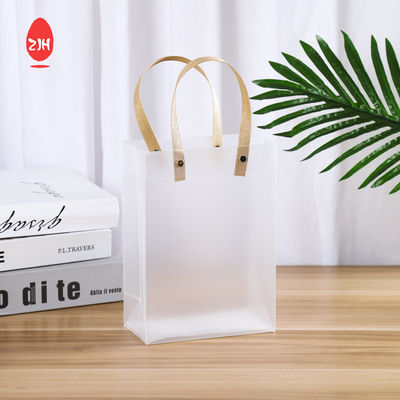 LDPE plastic boodschappentas cosmetische jurk transparante geschenk draagtassen