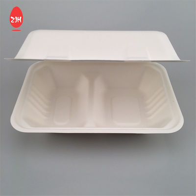 OEM Wegwerp Voedsel Verpakking Containers FSC Suikerriet Wegwerp Kom Platen