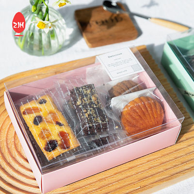 Recyclebare Macaron Koekjes Doos Verpakking Cake Chocolade Doos