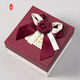 Matt Lamination Opvouwbare geschenkdozen Luxe lint Kartonnen grote geschenkdoos