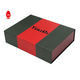 300 gsm papieren geschenkverpakking Glanzend lamineren Magnetische vouwdoos