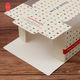 Venster 4-inch Draagbare Gebak Doos Gebakken Sneeuwvlok Mooncake Verpakking Geschenkdoos