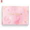 Gekleurde 250 g kunstpapier cosmetische verpakkingsdozen roze goudfolie