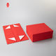 Winkelpromotie Matt Lamination Paper Eco-vriendelijke geschenkdozen met handvatten