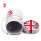 Stickers Parfum Kern Cilinder Buis Doos Circulaire Kraft Kartonnen Buis Geschenk