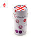 Stickers Parfum Kern Cilinder Buis Doos Circulaire Kraft Kartonnen Buis Geschenk