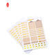 Glanzende laminering zelfklevende papieren stickers