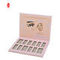 Kleurrijke make-up luxe cosmetische doos palet aangepaste oogschaduw dozen met logo print