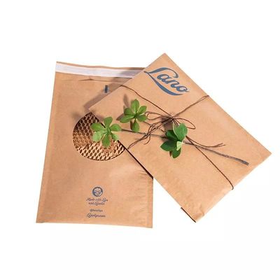 Enveloppen Mailing Gevoerd Kraftpapier Mailer SGS Kraft biologisch afbreekbare zakken