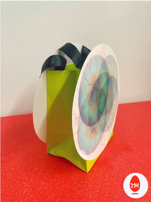 Luxe 200gsm Art Paper Shopping Paper Bags met Verdraaid en Boog