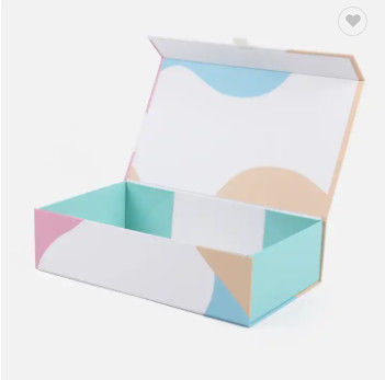 Aangepaste Grootte Logo Printing Magnetic Foldable Boxes voor Satijnkleren Verpakking