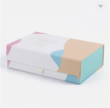 Aangepaste Grootte Logo Printing Magnetic Foldable Boxes voor Satijnkleren Verpakking