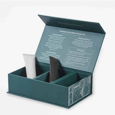 Zwarte Rekupereerbare het Karton Magnetische Stijve Dozen van douanelogo closure gift boxes matt