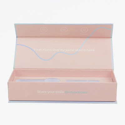 Roze Klein Magnetisch van de Gunst Verpakkend Kerstmis van het Luxehuwelijk van de de Giftdoos de Douaneembleem