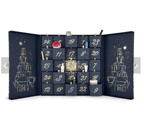 In het groot van de de Kalenderdoos van Douanekerstmis van de het Kartonlade Kosmetische de Giftdoos