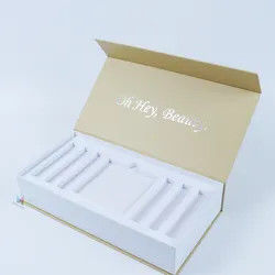 Doos van de het Karton Magnetische Gift van EVA Insert Cosmetic Packaging Boxes de Stijve