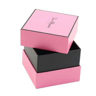 De in het groot Roze Stijve Magneet van de de Giftdoos van de Kartonkaars/Knoop/Bandsluiting