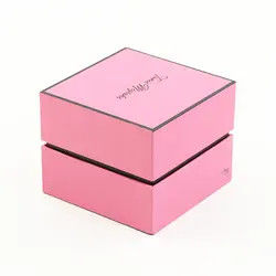 De in het groot Roze Stijve Magneet van de de Giftdoos van de Kartonkaars/Knoop/Bandsluiting