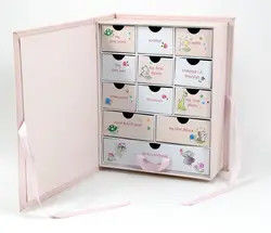 De aangepaste Gift/Kleinhandels/de Bevordering van Advent Calendar Box Empty For van het Groottekarton