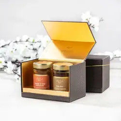 Van de de Doosluxe van ambachthoney pomelo tea paper cardboard van de de Sausfles Hete de Jam Verpakkende Doos